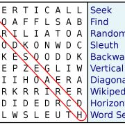 Image of an example word search