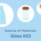 Icon and title for science of materials Glass KS2 worksheets
