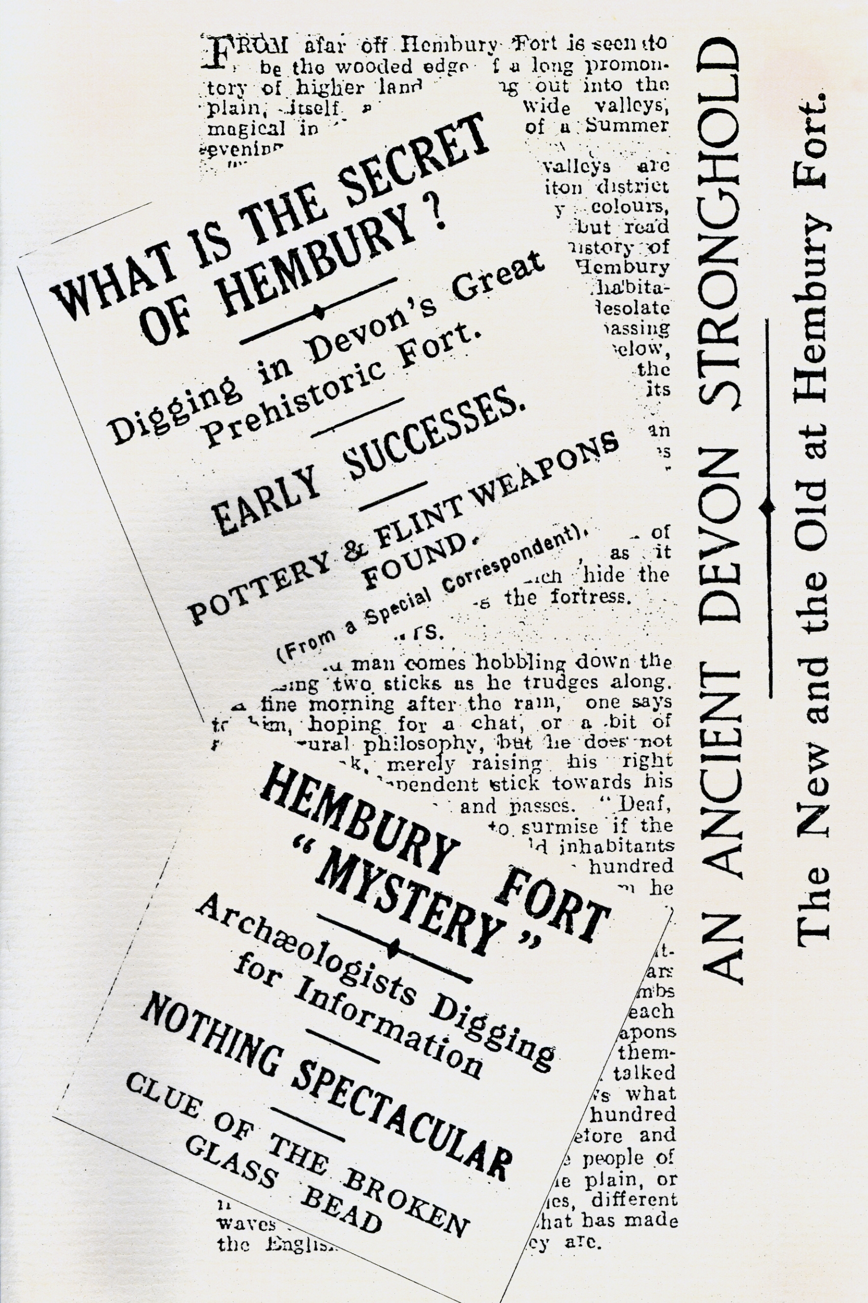 Hembury newspaper headlines