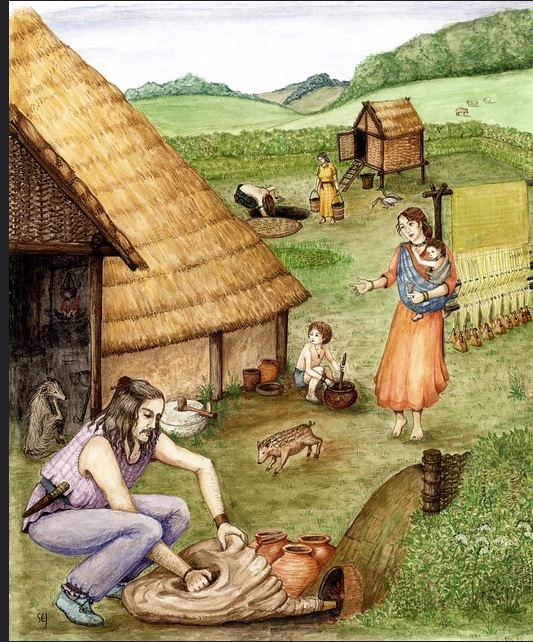 Iron Age Pottery Production_Reconstruction by SE James
