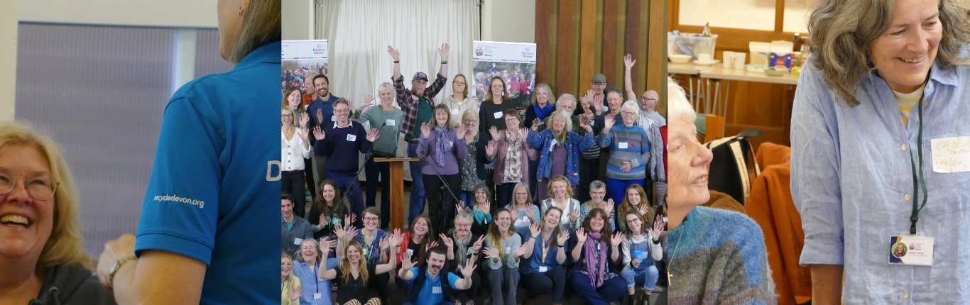 CAG Skill share Three pictures combined together representing the volunteers of the CAG Skill share event.