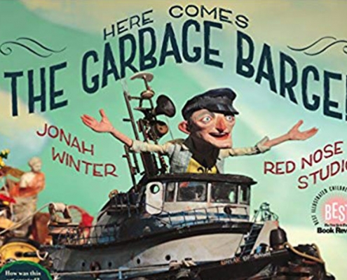 The front cover of the Garbage Barge
