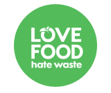 love food hate waste logo