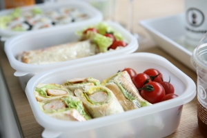 Lunch Box full of a waste free lunch